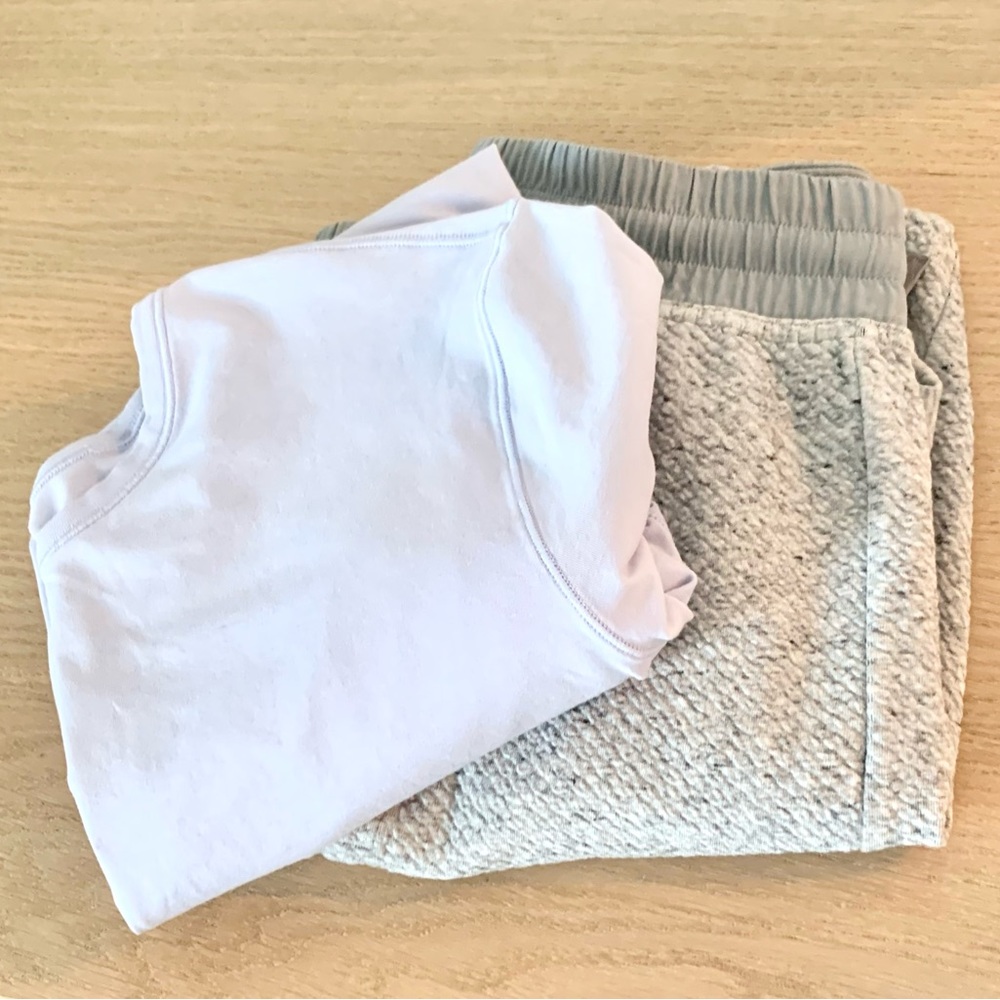Lululemon Medium Light Purple Crewneck Tee